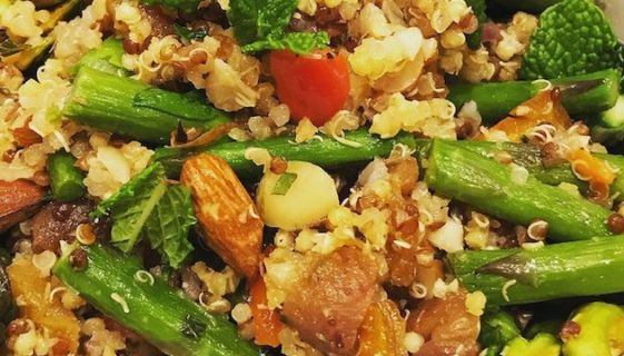 Quinoa and Millet Spring Salad Recipe