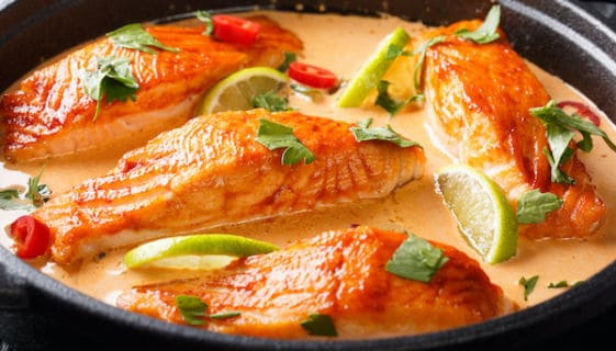 curry salmon recipe